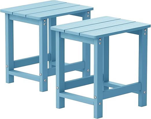 Outdoor Adirondack Side Table – Single & Double Tier