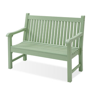 2-Person Outdoor Poly Lumber Bench