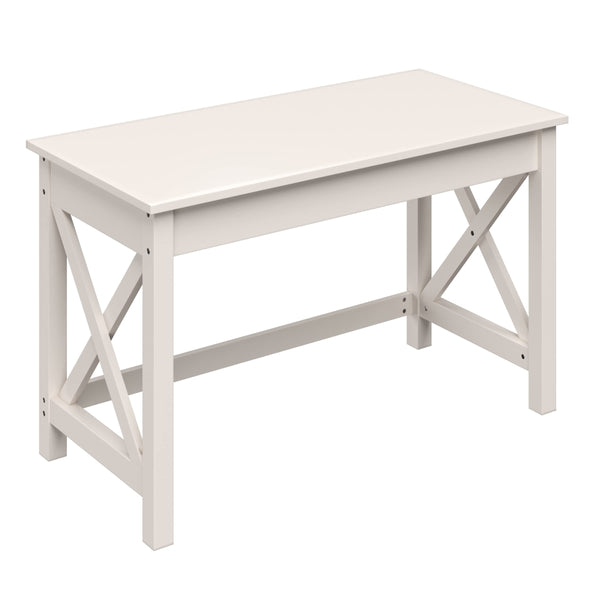 X-Pattern Writing Desk for Home Office, Bedroom & Study