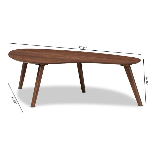 Mid-Century Modern Round Coffee Table