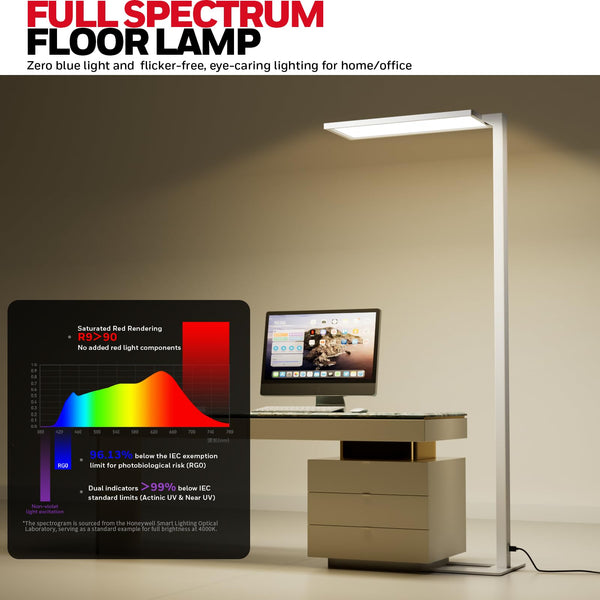 LED Dual-Source Smart Floor Lamp