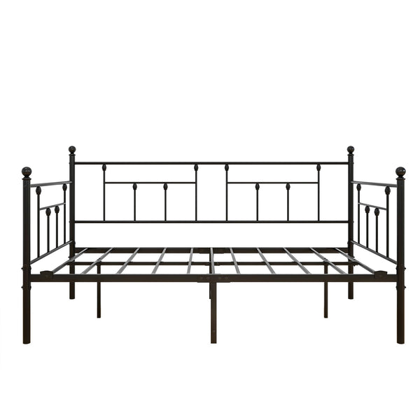 Twin Metal Daybed Frame with Under-Bed Storage
