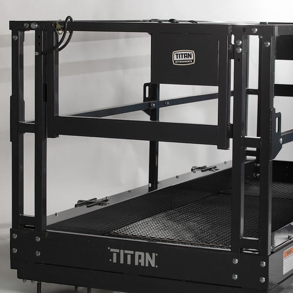 Mesh Telehandler Work Platform Safety Man Basket