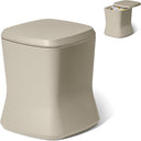 Outdoor Side Table Cooler 2-in-1 with Ice Chest 25 QT
