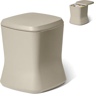 Outdoor Side Table Cooler 2-in-1 with Ice Chest 25 QT