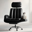Criss Cross Office Chair with Armrests, Footrest & Wheels