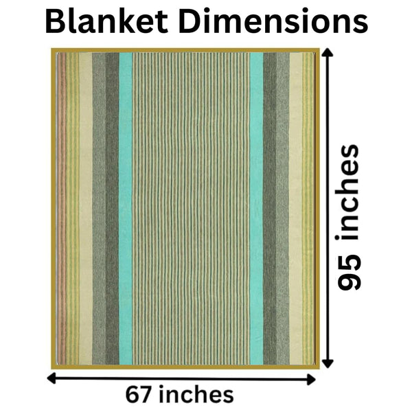 Alpaca Wool Throw Blanket – Soft, Lightweight & Hypoallergenic