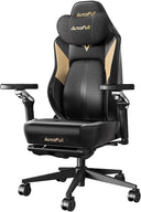 Ergonomic Gaming Chair with Lumbar Support, Massage & Heated Seat