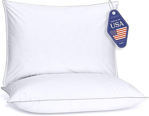Down Alternative Bed Pillows 2-Pack – Queen & King
