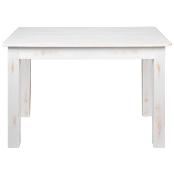 Farmhouse Solid Pine Dining Table