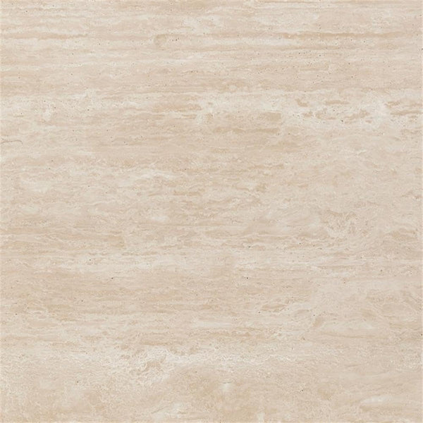 Travertine Top Oval Dining Table with Dark Oak Base