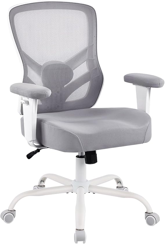 Ergonomic Mesh Office Chair with Lumbar Support & Adjustable Armrests
