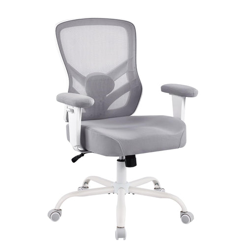 Ergonomic Mesh Office Chair with Lumbar Support & Adjustable Armrests