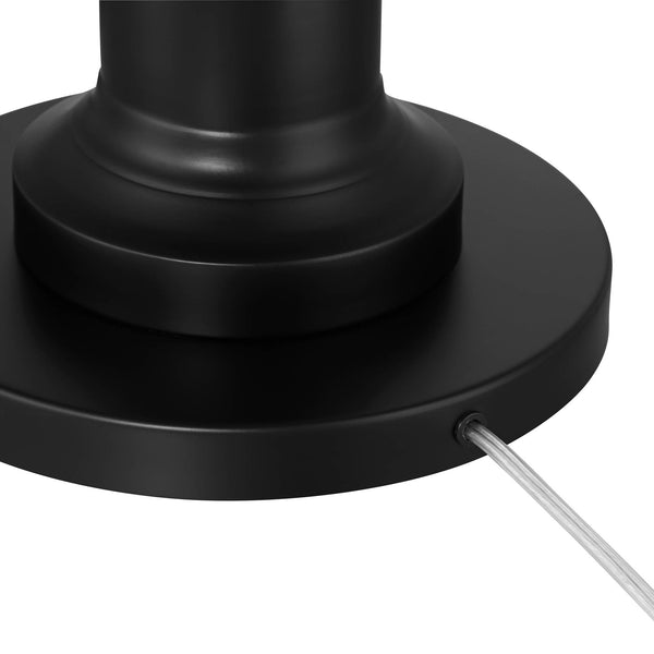 Spenser Traditional 58" Floor Lamp with White Shade