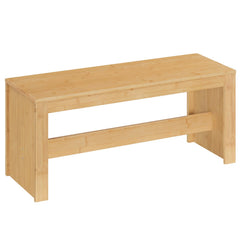 Bamboo Dining Bench – Farmhouse Entryway Bench