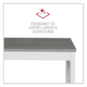 Farmhouse Writing Desk 47" | Light Grey