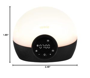 Sunrise Sunset Alarm Clock with Bedside Lamp & Sleep Sounds