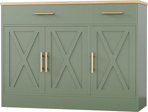 Farmhouse Sideboard Buffet Cabinet with Storage