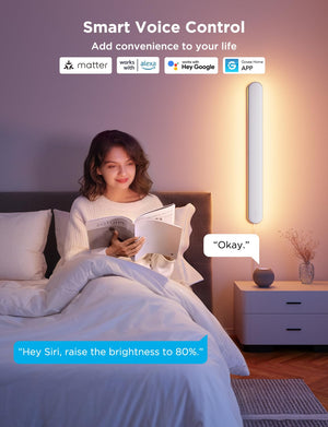 RGBICW Smart Wall Sconces Set of 2