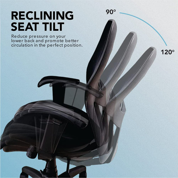 Ergonomic Mid-Back Office Chair with Lumbar Support