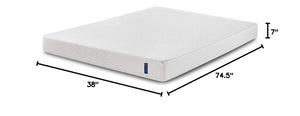 Cooling Gel Memory Foam Mattress – Medium-Firm Support, CertiPur-US Certified