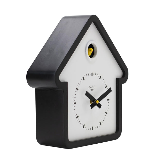 Modern Wooden House Cuckoo Wall Clock