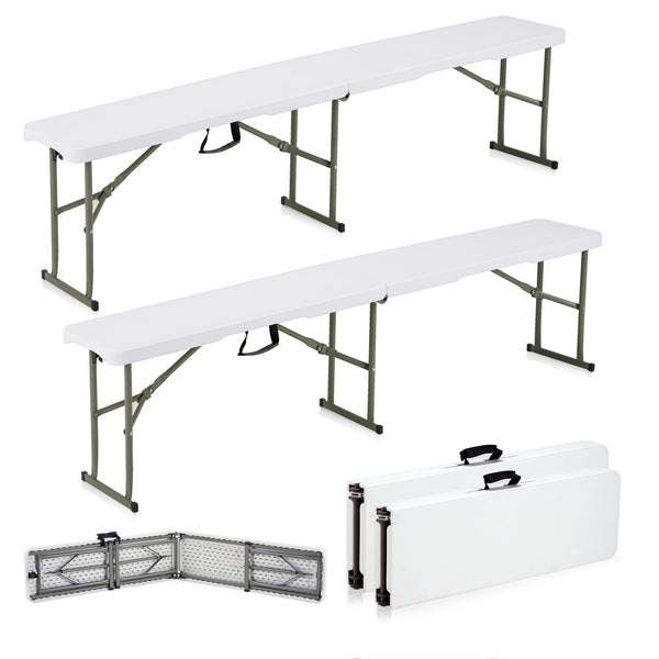 6ft Folding Bench with Carrying Handle & Lock