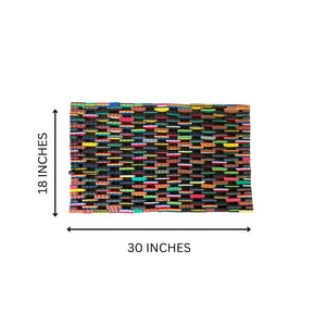 Recycled Flip Flop Outdoor Doormat 18x30 Inch