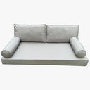 Twin Outdoor Daybed Cushion Cover Set