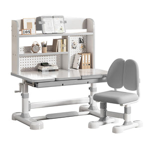 Kids Height-Adjustable Desk and Chair Set