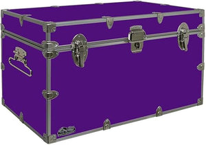 XL Steel Storage Trunk – 32 x 18 x 18.5 Inches