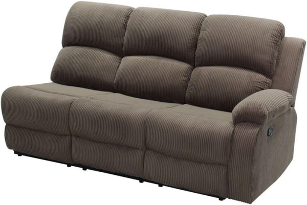 L-Shaped Reclining Sectional Sofa with Storage Console & Cup Holders