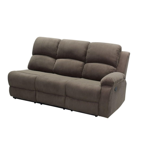 L-Shaped Reclining Sectional Sofa with Storage Console & Cup Holders