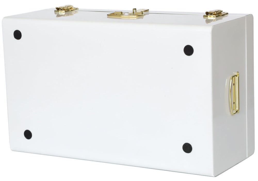 Metal Storage Trunk Set with Locking Clasps
