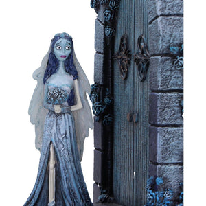 Corpse Bride Emily & Victoria Bookends – Gothic Resin Collectible Set