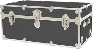 Large Storage Trunk with Removable Wheels – 32" Camp & Dorm Chest