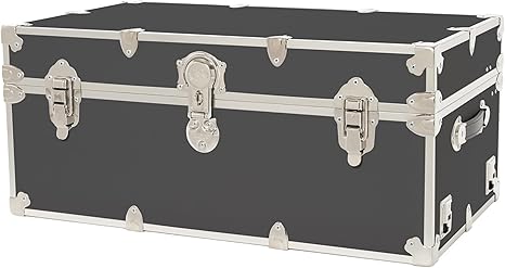 Large Storage Trunk with Removable Wheels – 32" Camp & Dorm Chest