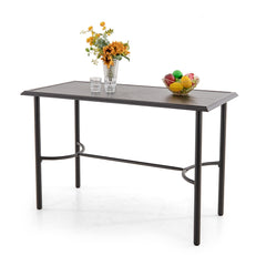 Outdoor Metal Patio Bar Table – Counter Height