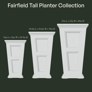 40-Inch Tall Outdoor Planter Pot