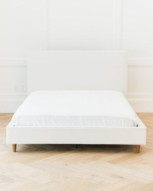 Bamboo Cooling Mattress Topper with Elastic Hem