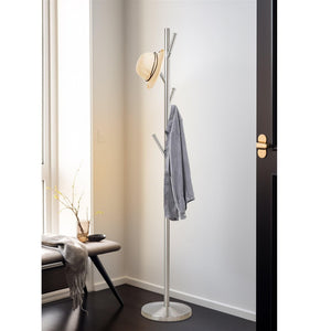 68" Metal Coat Rack Stand with 6 Hooks
