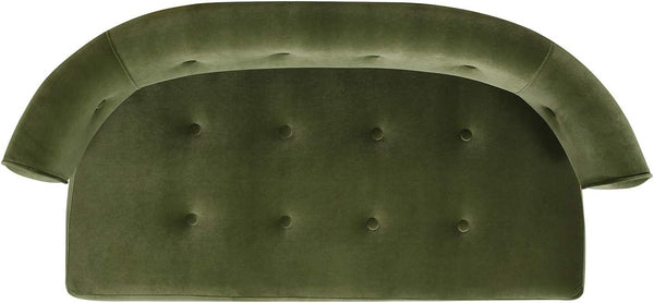 Upholstered Tufted Entryway Bench with Back Settee