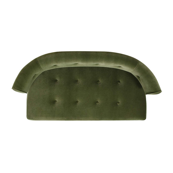 Upholstered Tufted Entryway Bench with Back Settee