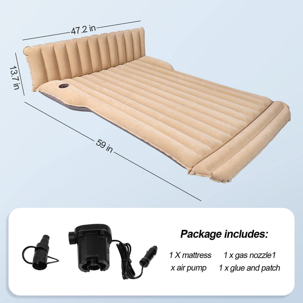 Car Air Mattress for Tesla & Universal SUV – Camping Bed