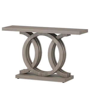 55" Geometric Console Table