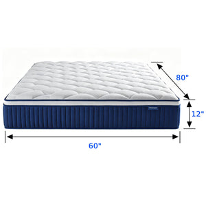 Queen Size 12-Inch Hybrid Mattress