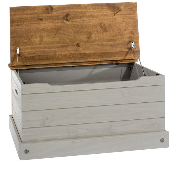 Wooden Storage Trunk & Entryway Bench
