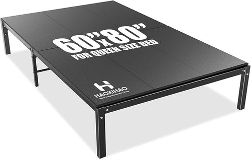 Bunkie Board with Hollow Plastic Support – Multi-Size Mattress Foundation