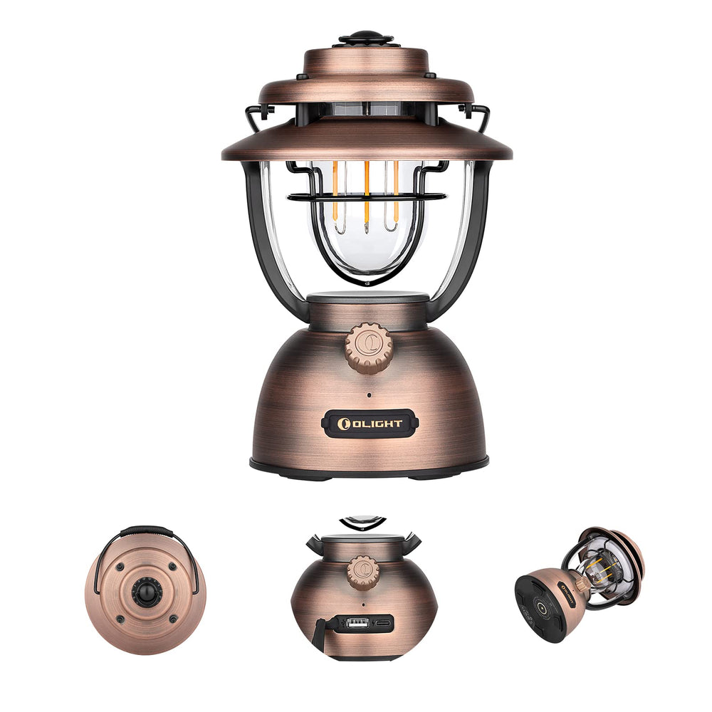 Rechargeable LED Camping Lantern with Dual Light Sources