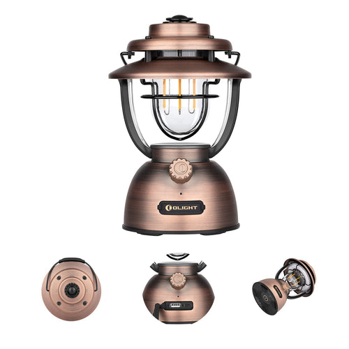 Rechargeable LED Camping Lantern with Dual Light Sources